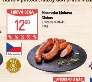 Moravská klobása Globus