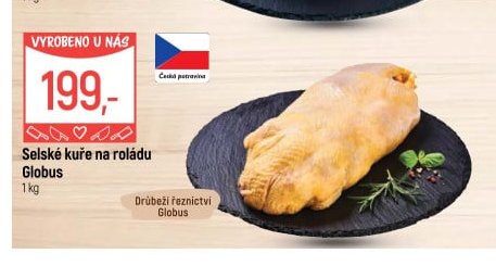 Selské kuře na roládu Globus