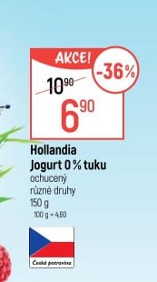 Hollandia Jogurt 0% tuku různé druhy