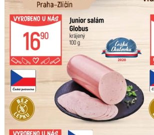 Junior salám Globus