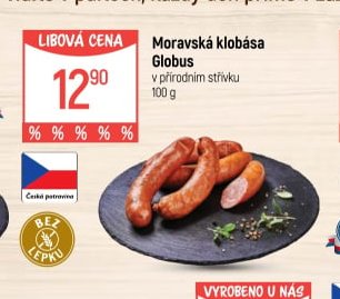 Moravská klobása Globus