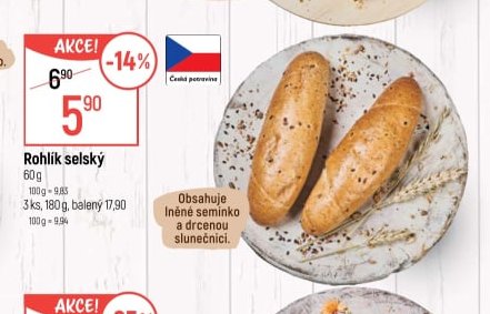 Rohlík selský