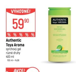 Authentic Toya Aroma sprchový gel