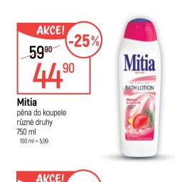 Mitia pěna do koupele