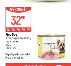 Fine Dog konzerva pro psy a kočky