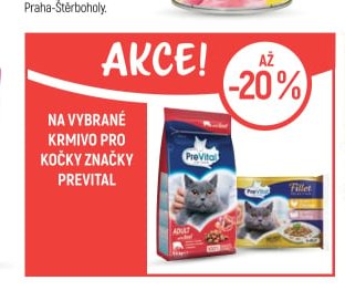 Krmivo pro kočky značky Prevital