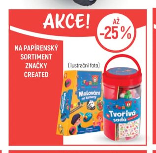 Sortiment značky Created