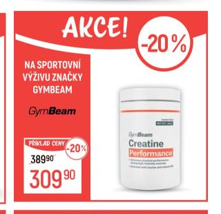 Sportovní výživa značky GymBeam