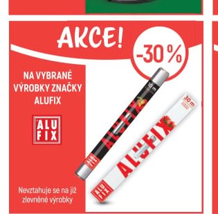 Výrobky značky Alufix