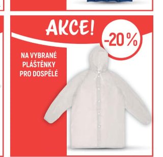 Pláštěnky pro dospělé
