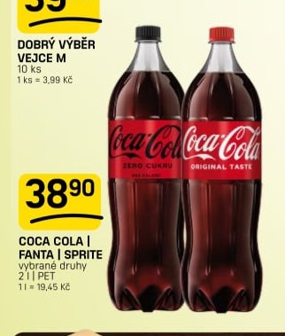 Coca Cola / Fanta / Sprite