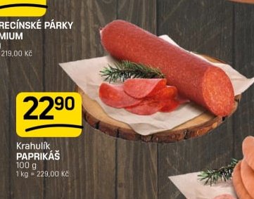 Krahulík PAPRIKÁŠ