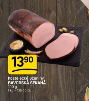 Kostelecké uzeniny BAVORSKÁ SEKANÁ