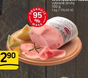 LE&CO ŠUNKA DUŠENÁ V PÁŘE NEJVYŠŠÍ JAKOSTI