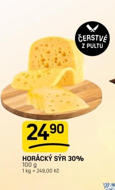 HORÁCKÝ SÝR 30%