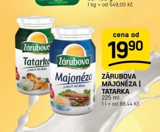 ZÁRUBA MAJONÉZA | TATARKA