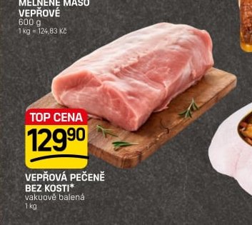 Vepřová pečeně bez kosti