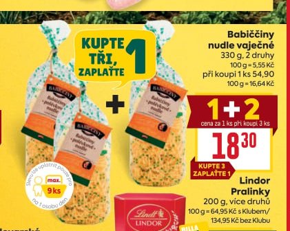 Babiččiny nudle vaječné