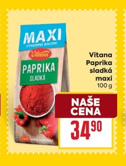 Vitana Paprika sladká maxi