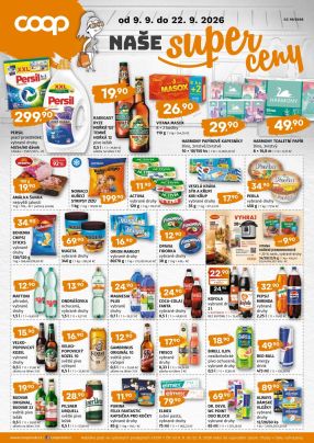 aktuální leták COOP 9.9.2026-22.9.2026