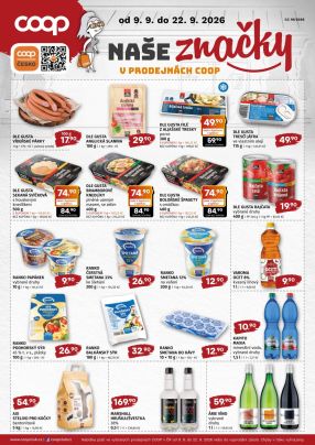 aktuální leták COOP 9.9.2026-22.9.2026