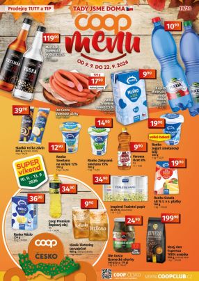 aktuální leták COOP 9.9.2026-22.9.2026