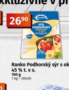 Ranko Podhorský sýr s oky