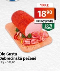 Dle Gusta Debrecínská pečeně