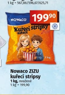 Nowaco ZIZU kuřecí stripsy
