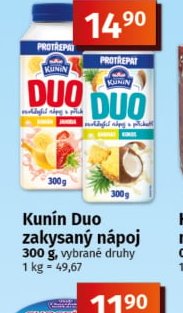 Kunín Duo zakysaný nápoj