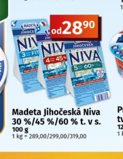 Madeta jihočeská Niva