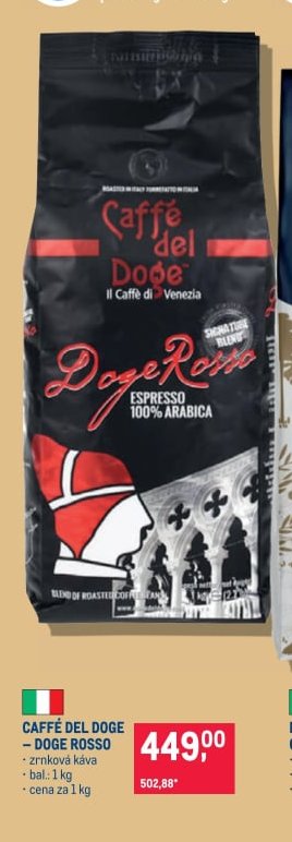 CAFFÉ DEL DOGE - DOGE ROSSO
