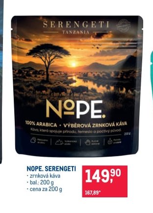 NOPE. SERENGETI