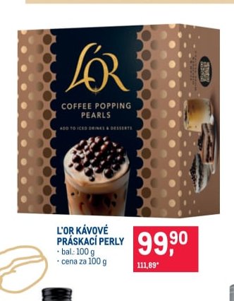 L'OR KÁVOVÉ PERLY