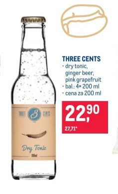 THREE CENTS