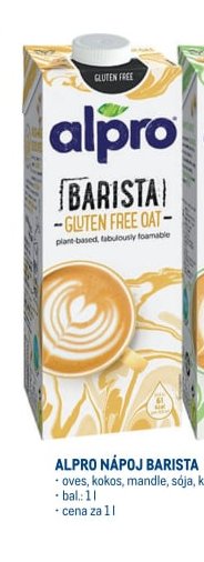 ALPRO NÁPOJ BARISTA OVESNÝ