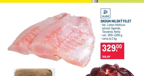 Okoň nilský filet