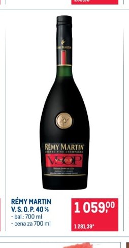 RÉMY MARTIN V.S.O.P. 40%