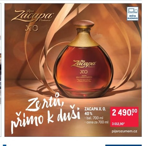 ZACAPA X.O. 40%