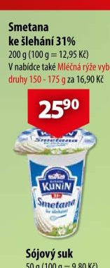 Smetana ke šlehání 31%