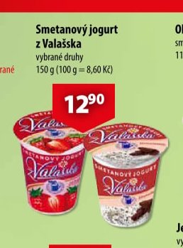 Smetanový jogurt z Valašska