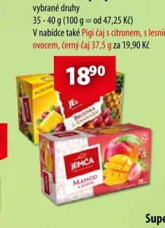 Jemča ovocný čaj
