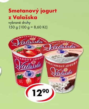 Smetanový jogurt z Valašska