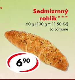 Sedmizrnný rohlík***