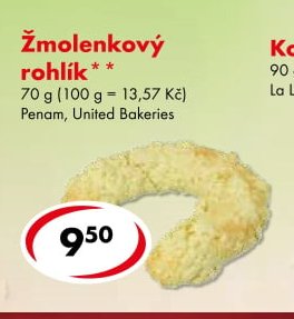 Žmolenkový rohlík**