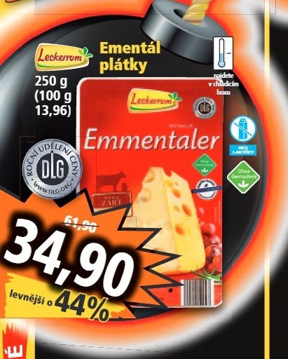 Ementál plátky 250 g
