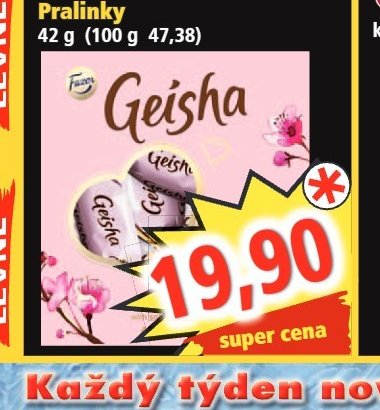 Geisha Pralinky 42 g