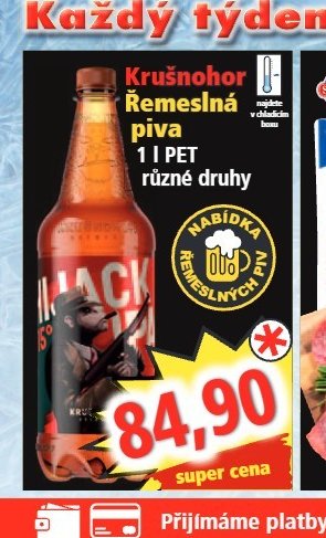 Krušnohor Řemeslná piva 1 l
