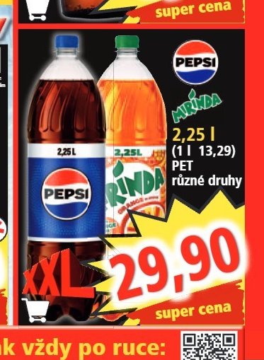 PEPSI 2,25 l