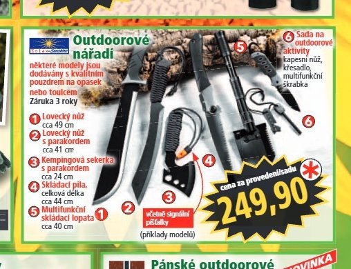 Outdoorové nářadí